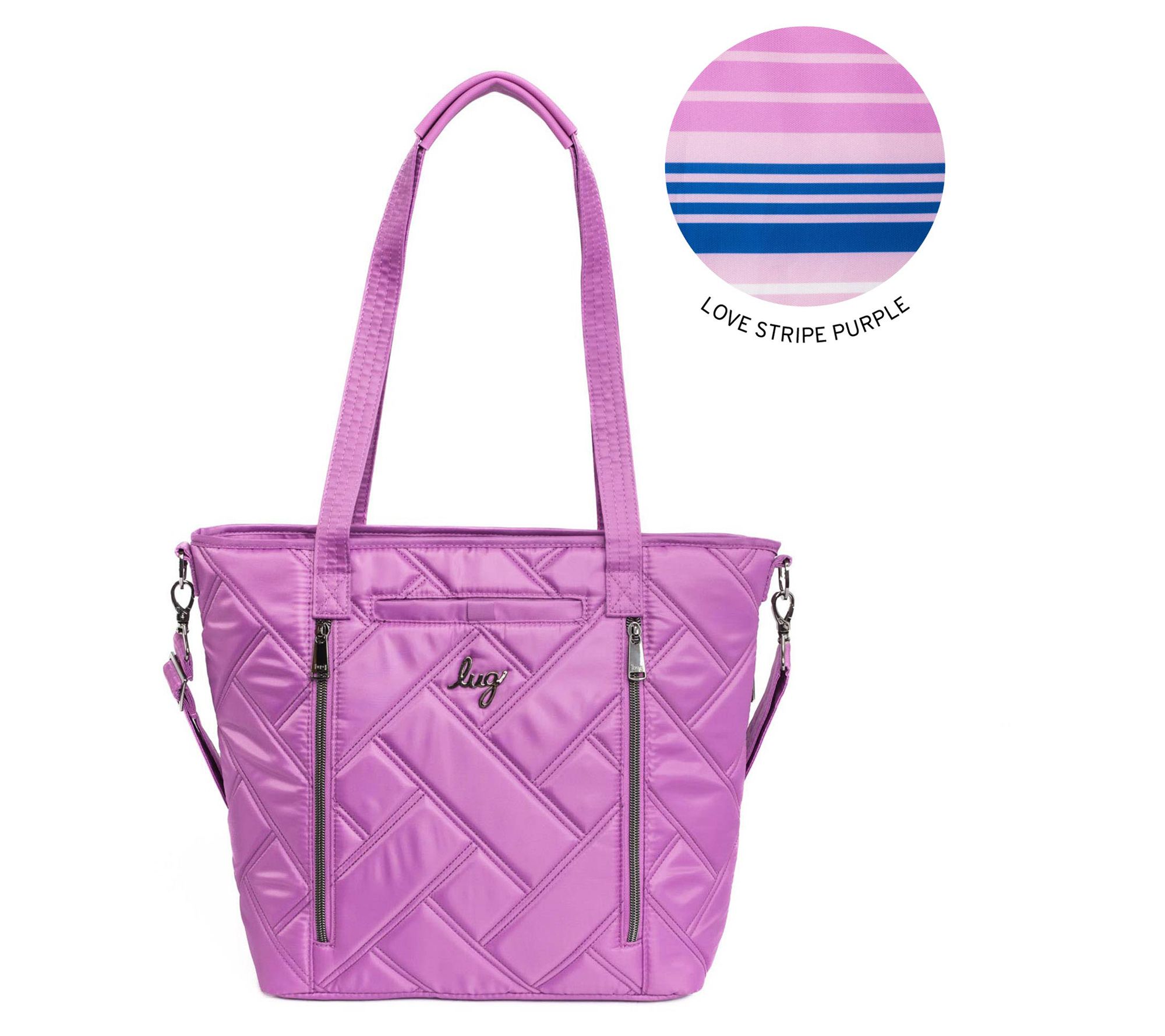Lug Classic Medium Tote w/ Crossbody Strap - Rally