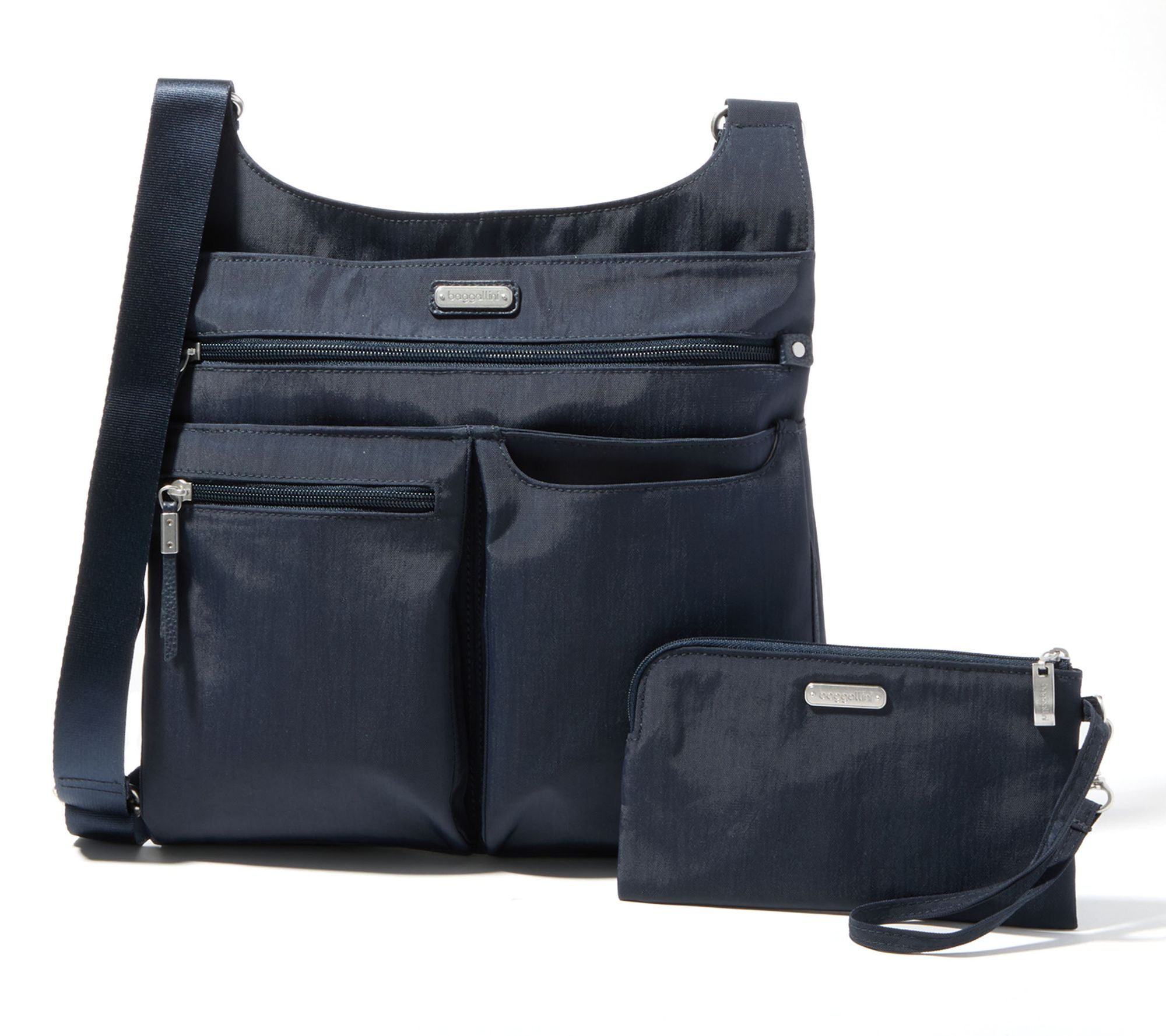 Baggallini On Track Crossbody with Phone Wristlet