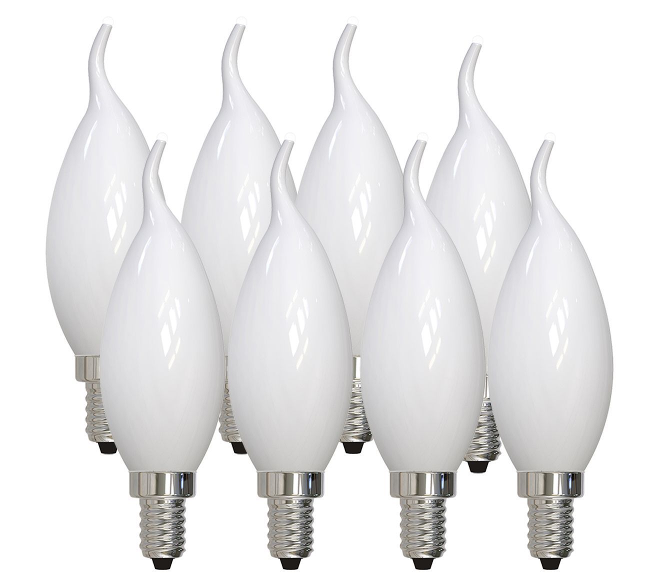 Bulbrite 5W CA10 LED Filament 2700K Bulb 8PK