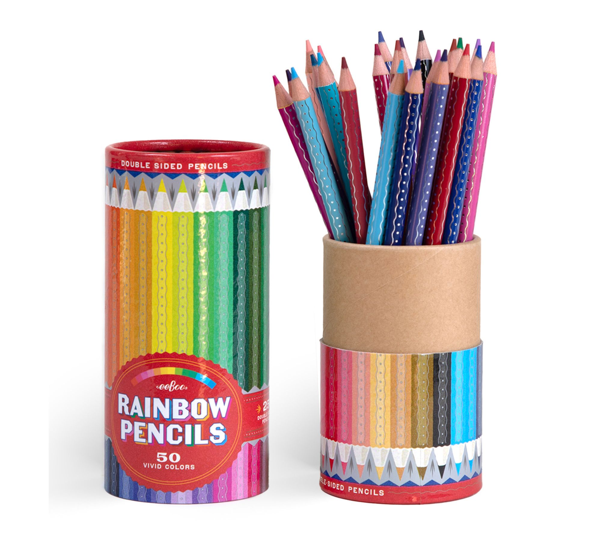 eeBoo Rainbow Double Sided Colored Pencils