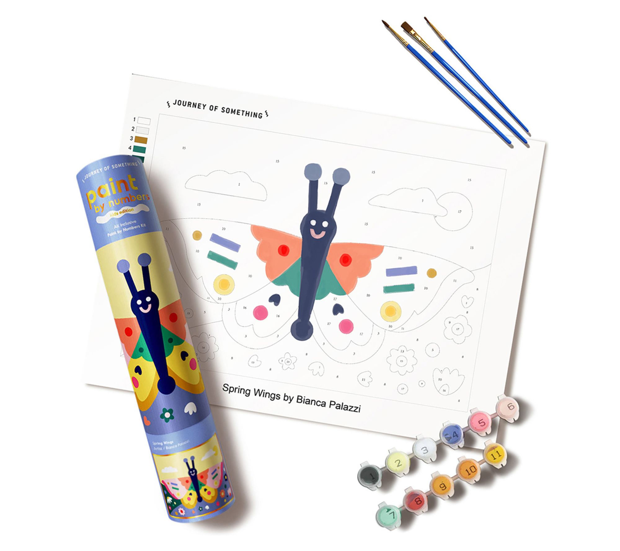 Journey of Something Paint By Numbers Spring Wings