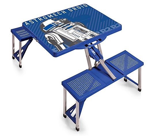 Picnic Time R2-D2 - Portable Folding Table withSeats