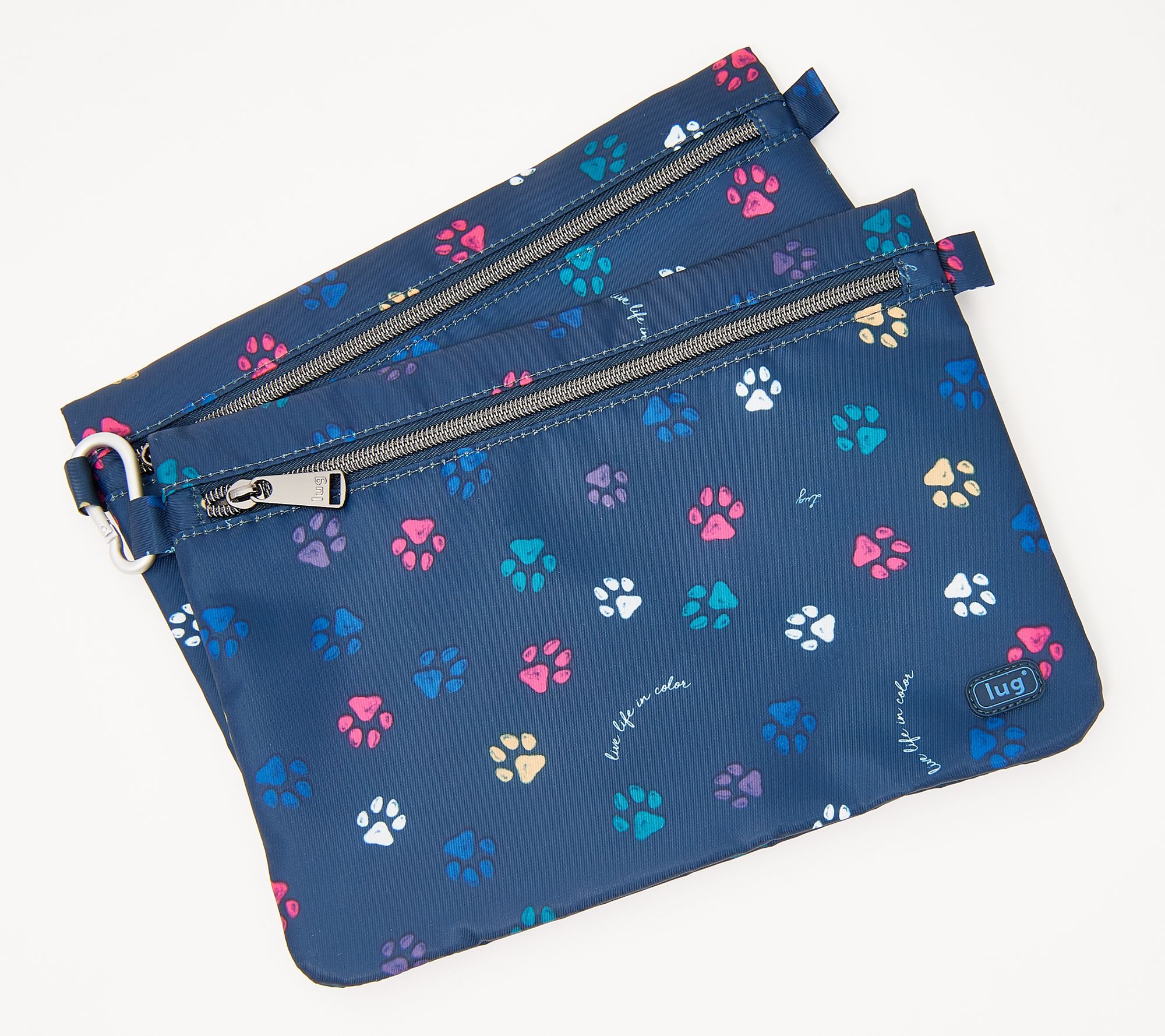 Kerstin Lindquist x Lug Set of 2 Zip Pouches - Buoy