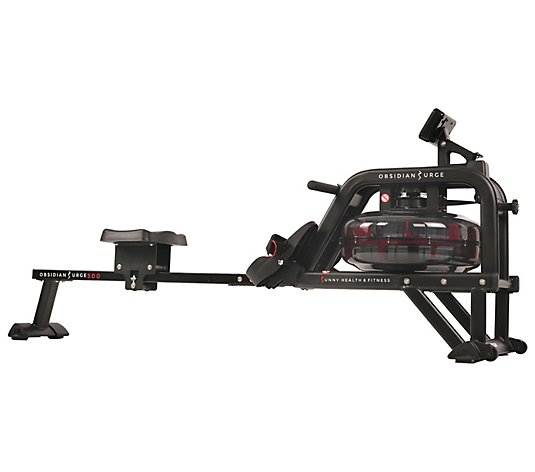 Sunny Health & Fitness Obsidian Surge Water Rower