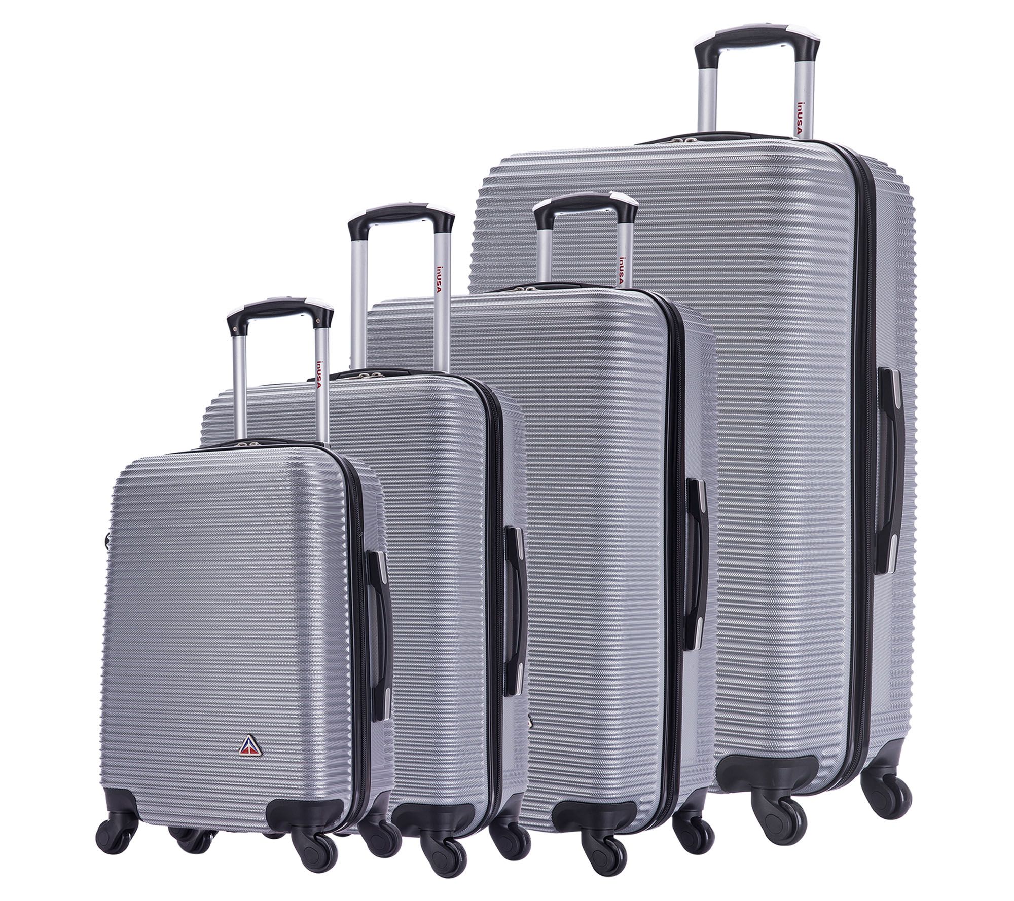 inUSA Royal Lightweight Hardside 4-Piece Luggage Set