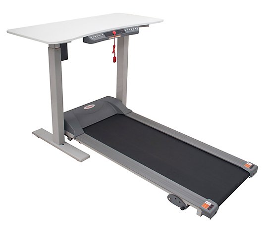 Sunny Health Fitness Treadmill w/ Detachable Au tomated Desk