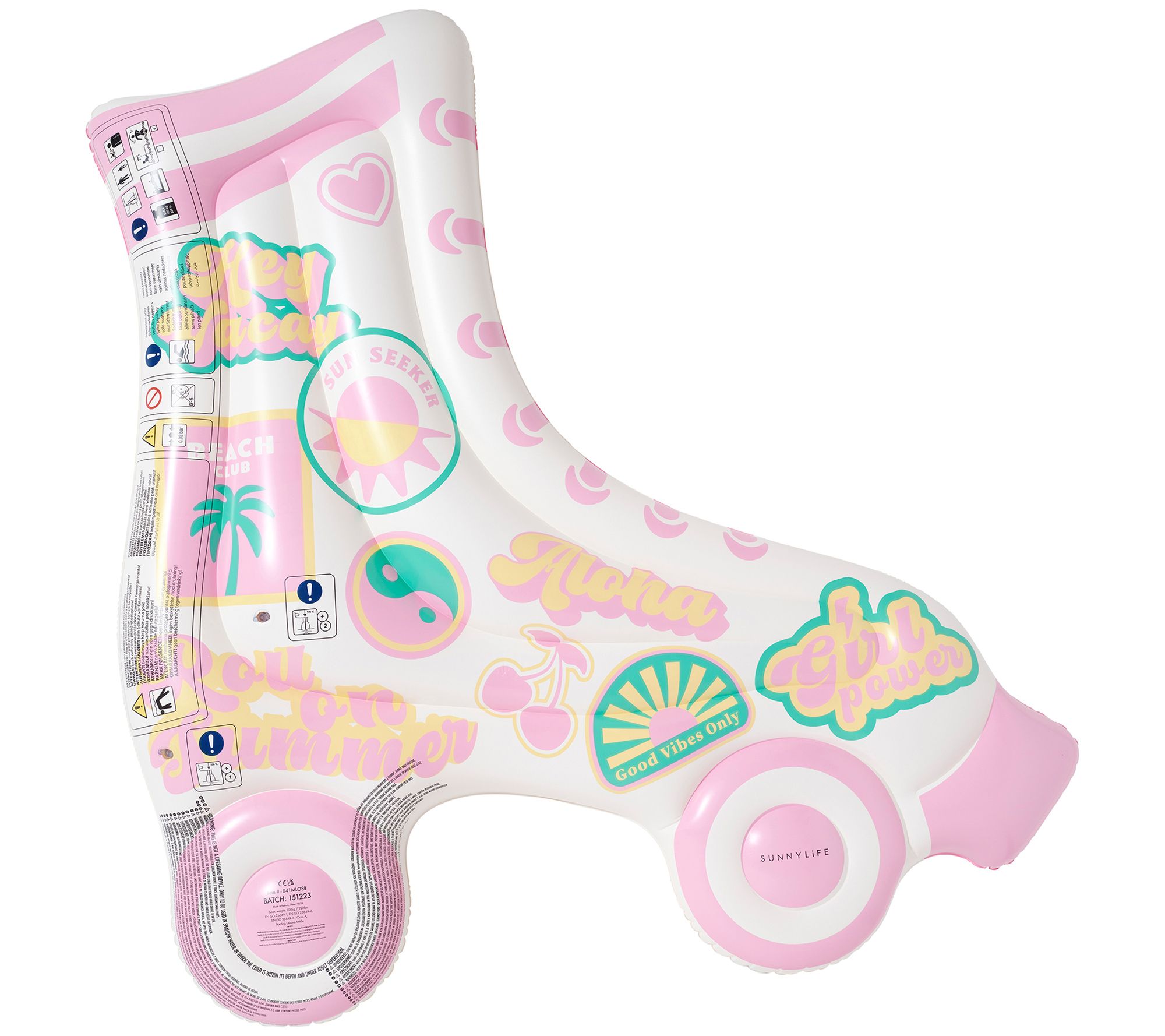 Sunnylife: Kids Lie-On Float - Inflatable PoolLounge, 198lb C