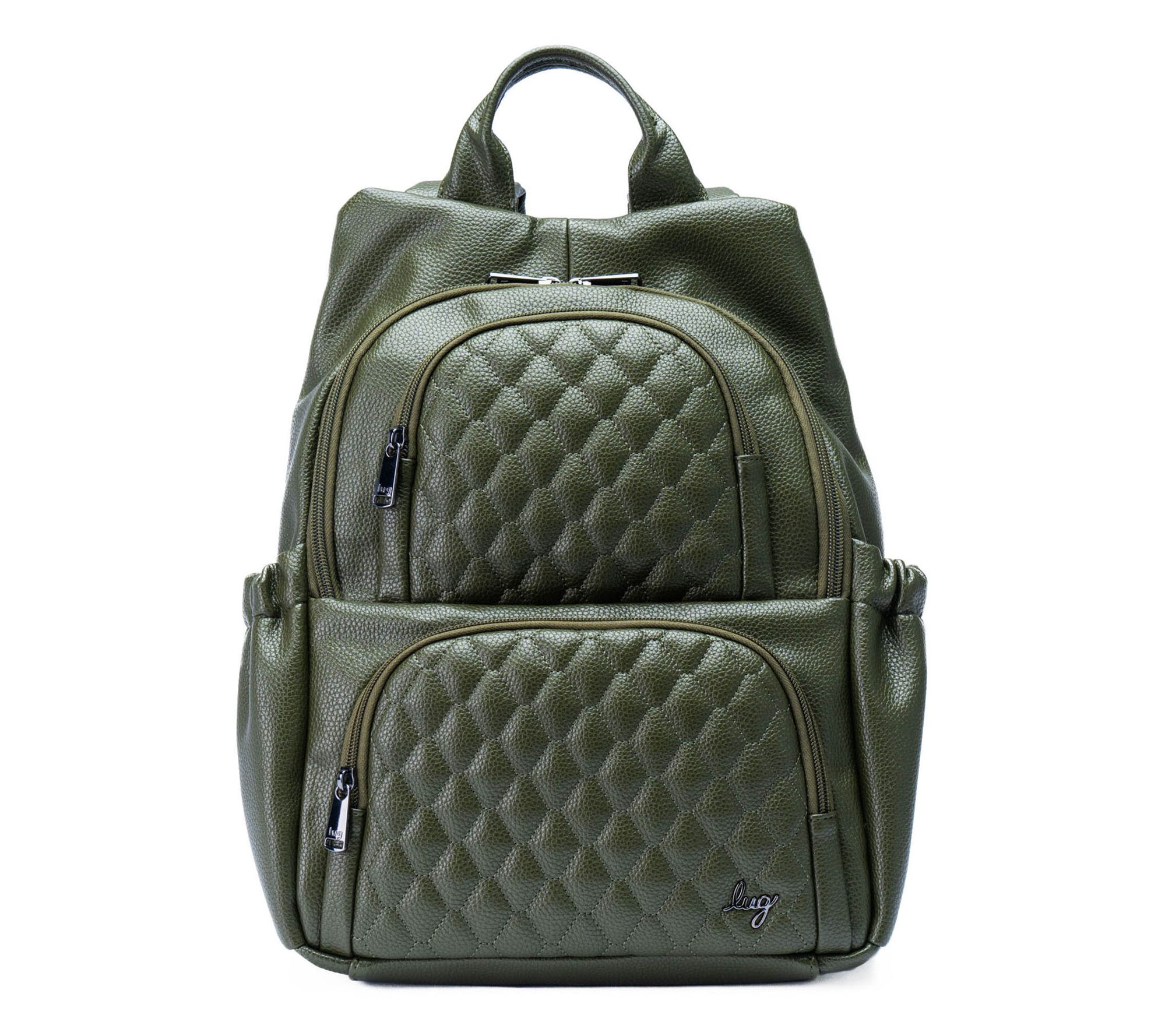Lug Vegan Leather Quilted Backpack - Hatchback
