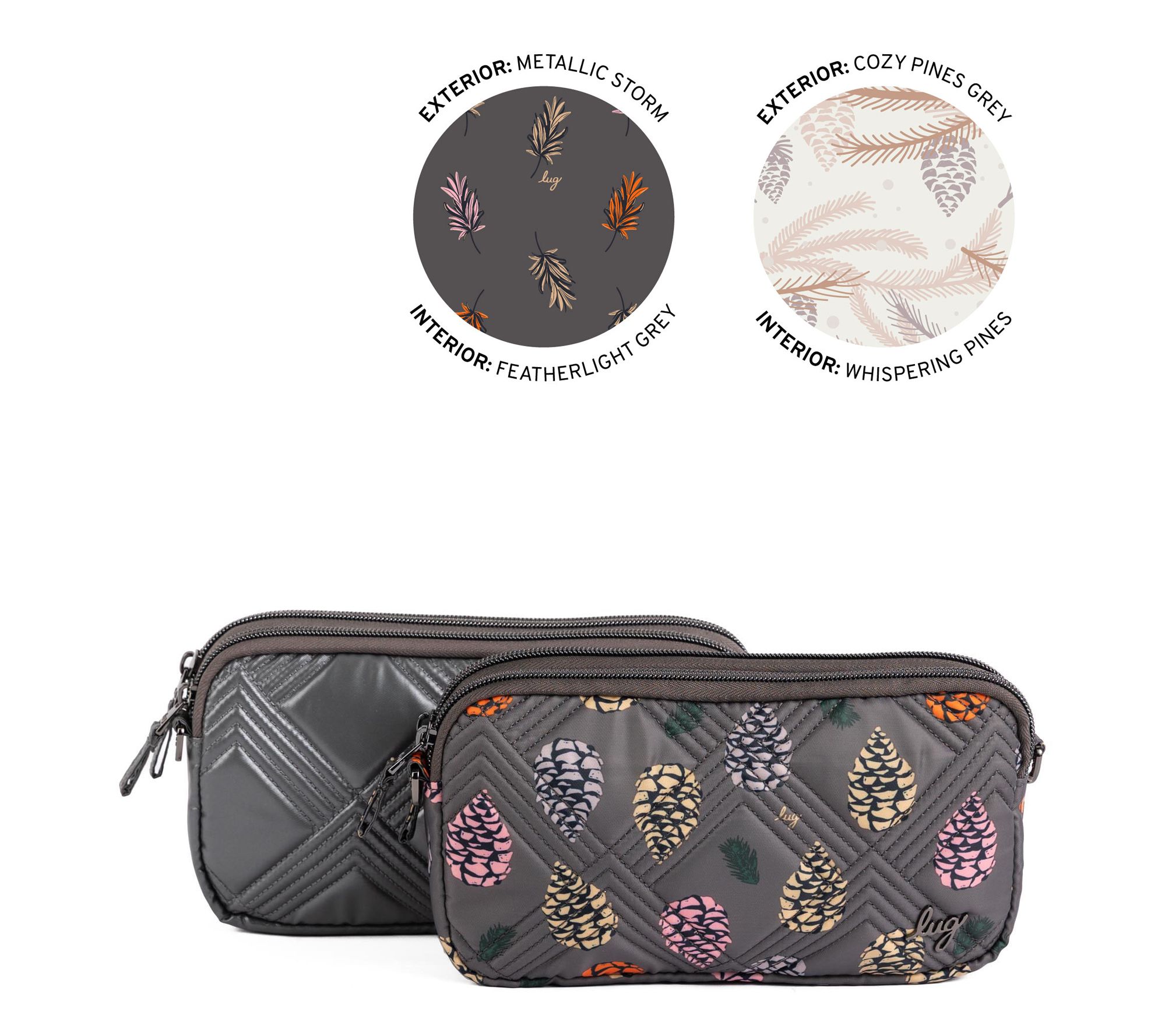 Lug Duo Convertible Crossbody Bags Coupe-XL