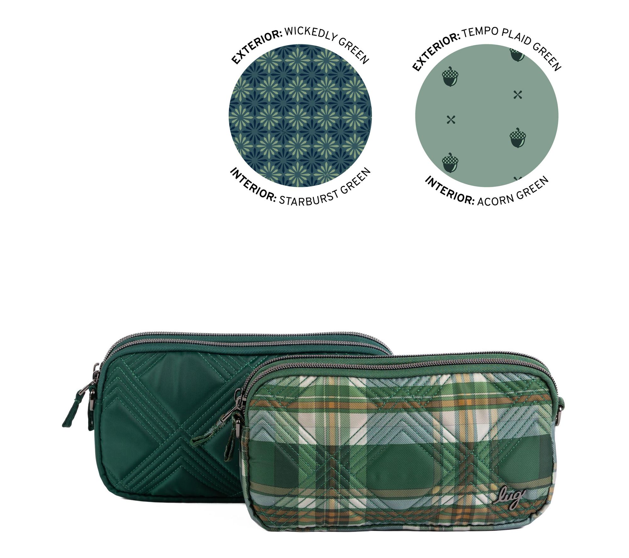 Lug Duo Convertible Crossbody Bags Coupe-XL