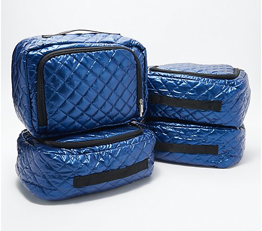 iFLY Set of 4 Quilted Packing Cubes
