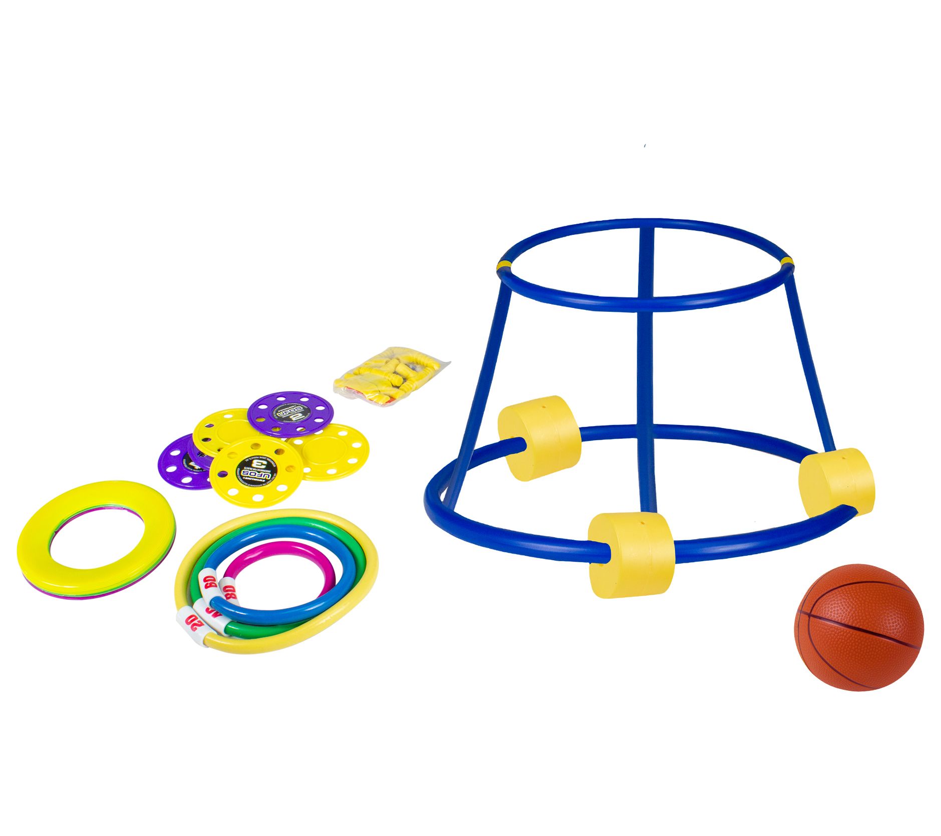 Swim Central 18" 4-In-1 Pool Game Set