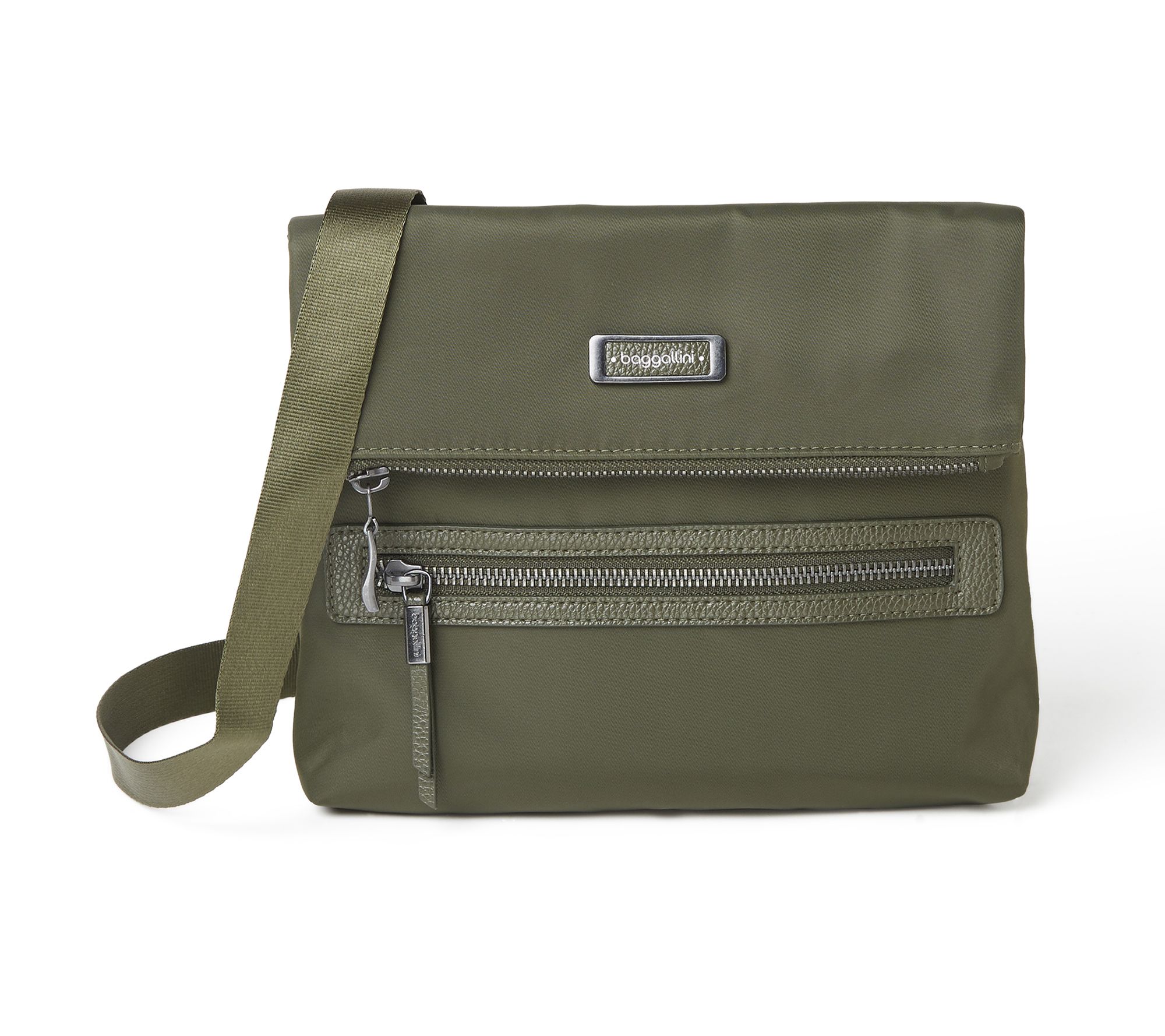 baggallini Zip-Front Slim Crossbody - Julie