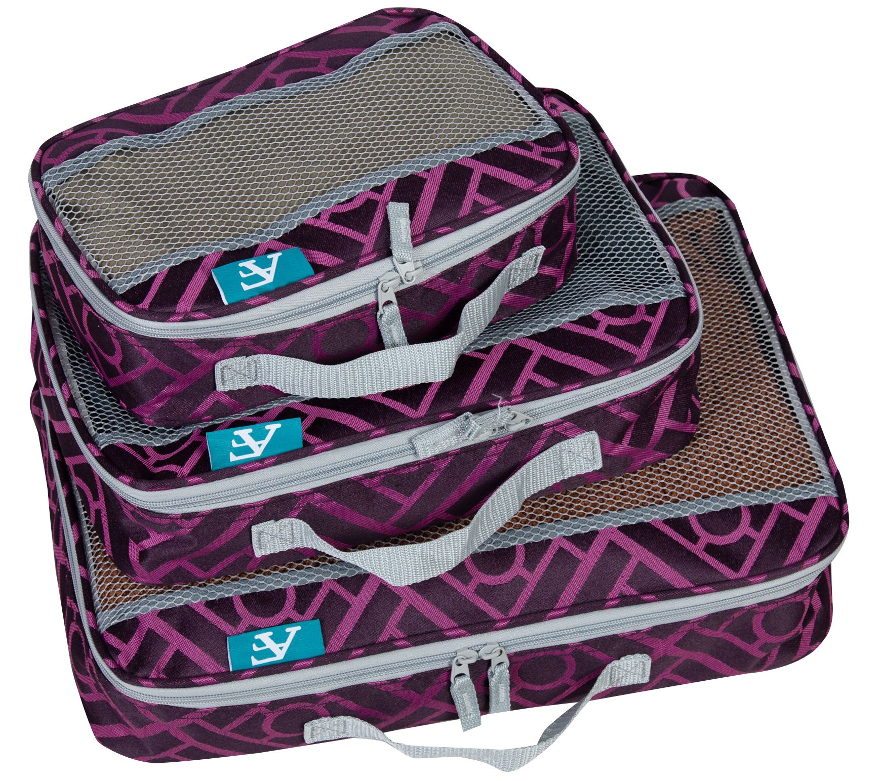 American Flyer Astor Collection Packing Cubes -3-Piece Set