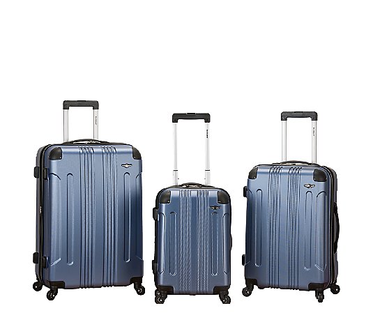 Fox Luggage 3pc Sonic ABS Upright Luggage Set