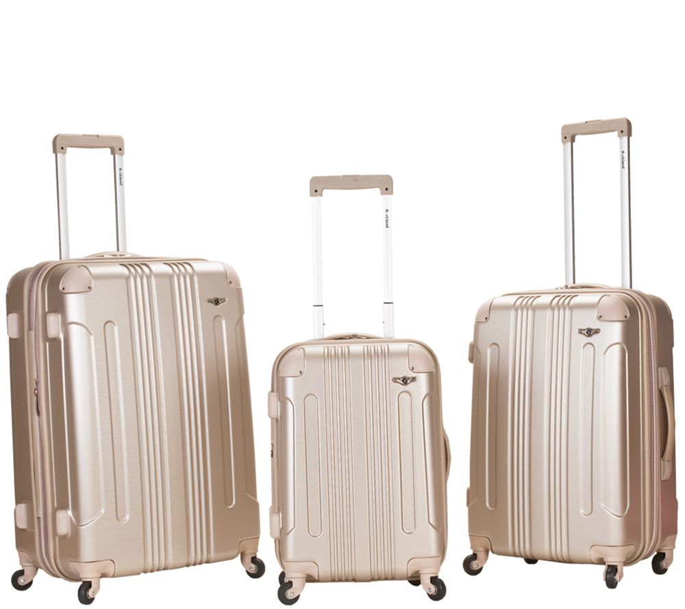 Fox Luggage 3pc Sonic ABS Upright Luggage Set