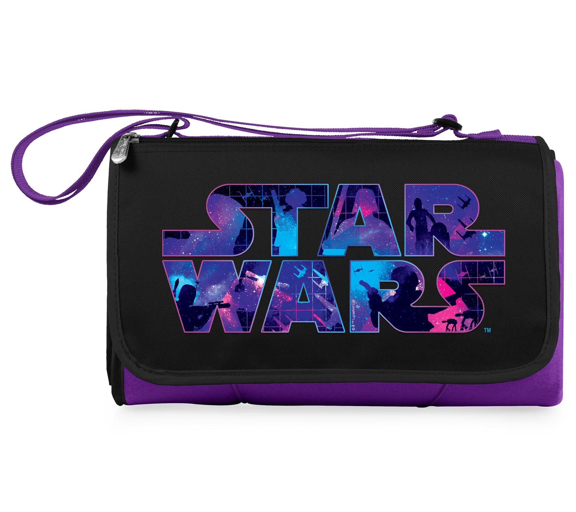 Picnic Time Star Wars Logo - Outdoor Picnic Blanket Tote