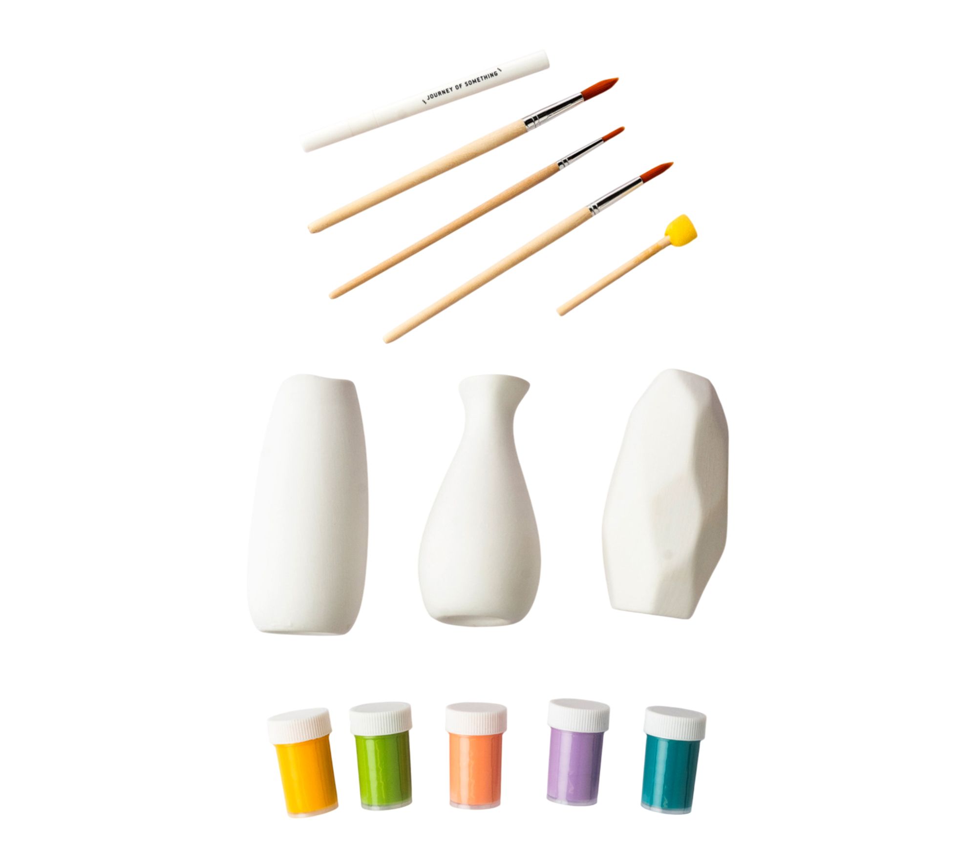 Journey of Something Paint Your Own Vases