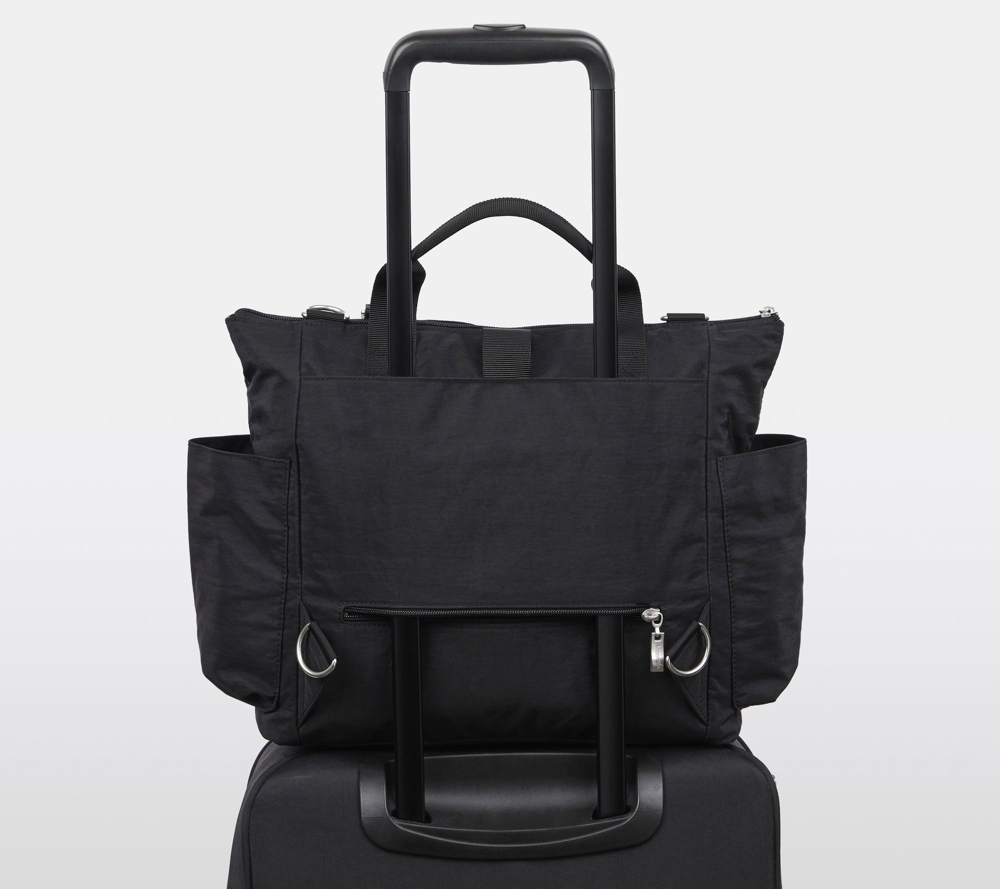 (QVC) Q2 Baggallini Convertible Nylon Tote