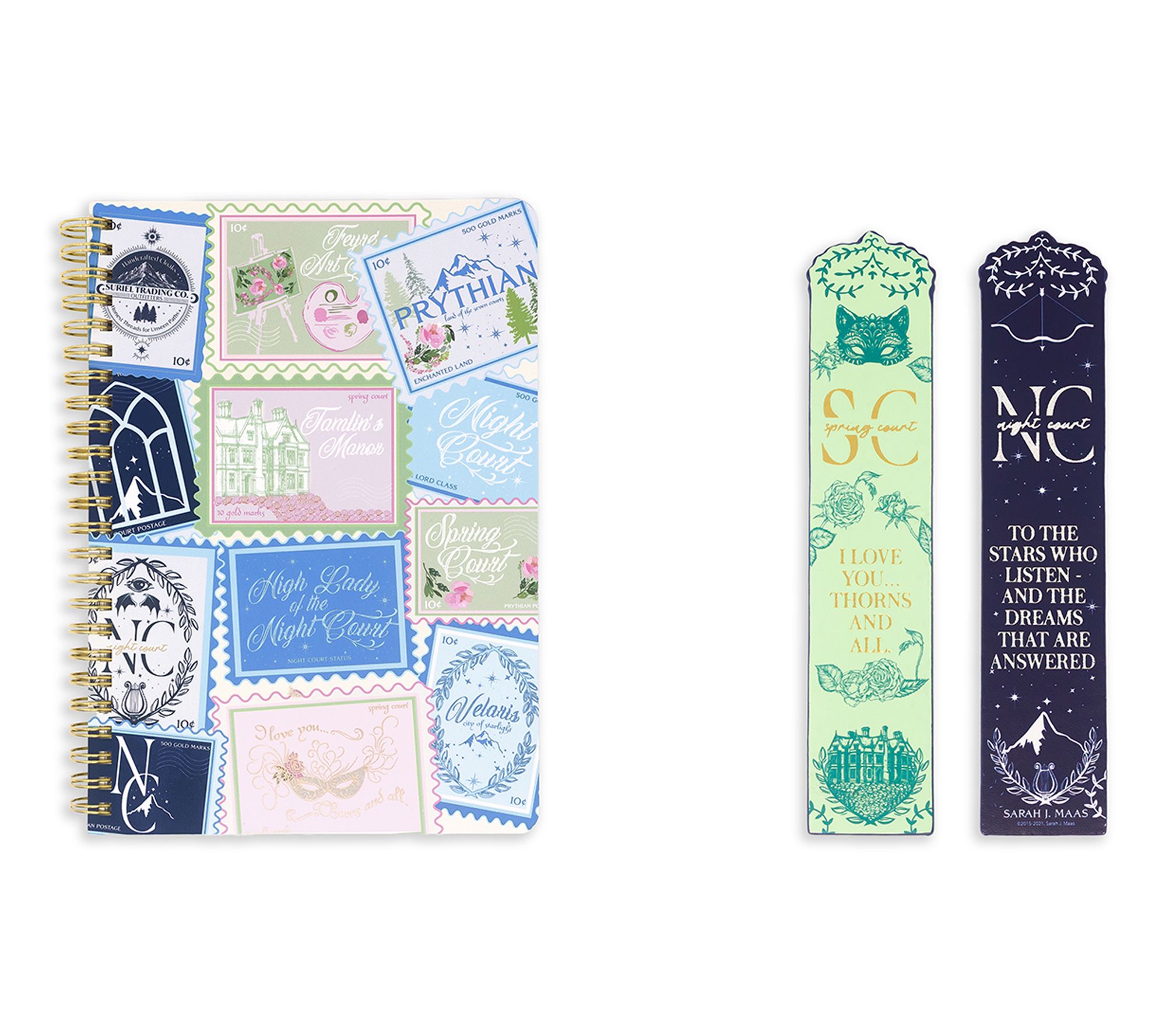 Sarah J. Maas Spring Court Night Court Mini Notebook &