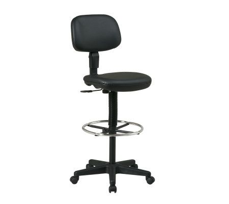 Vinyl discount drafting chair