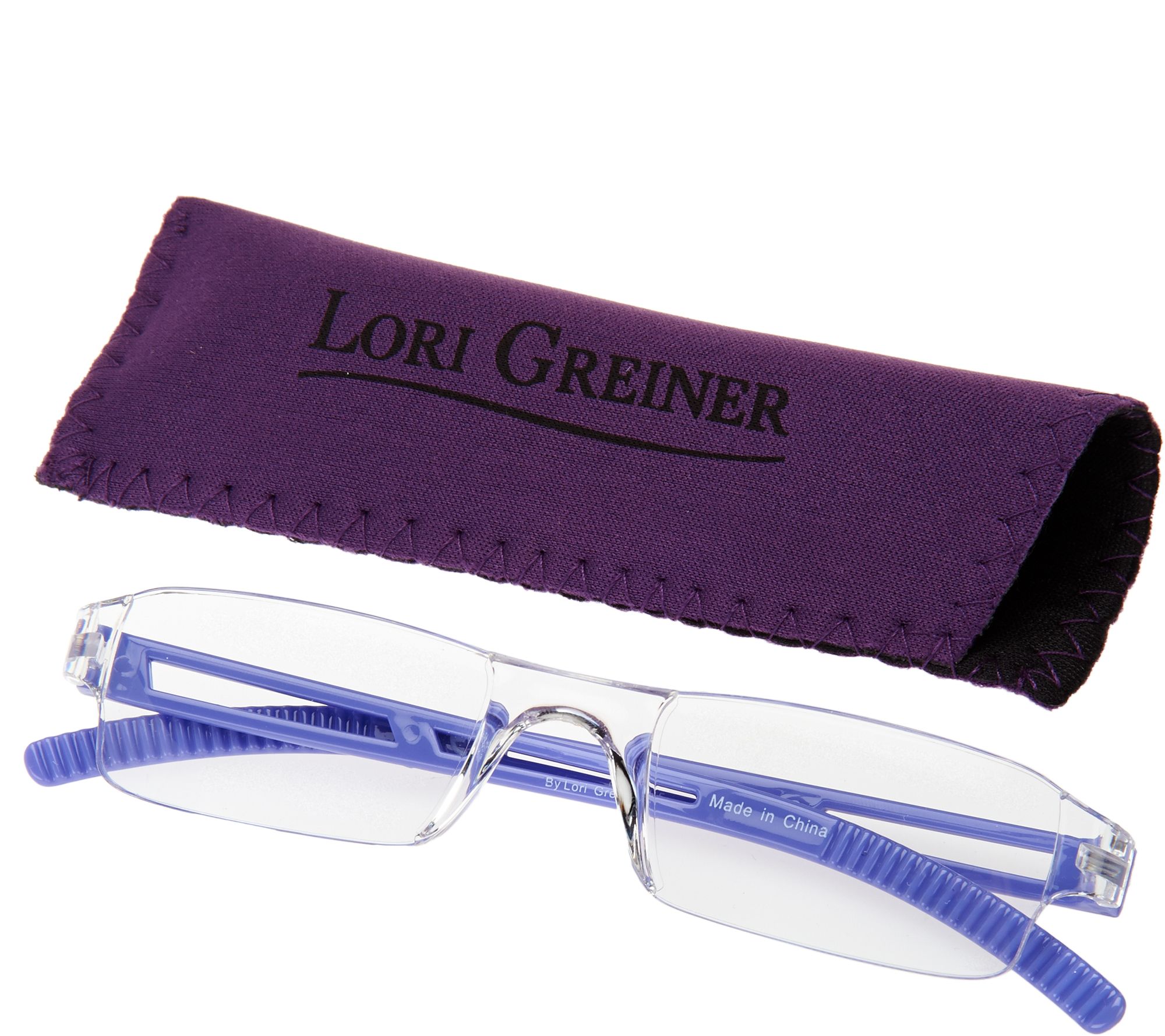 "As Is" Set of 3 Reading Glasses with Soft Cases by Lori Greiner