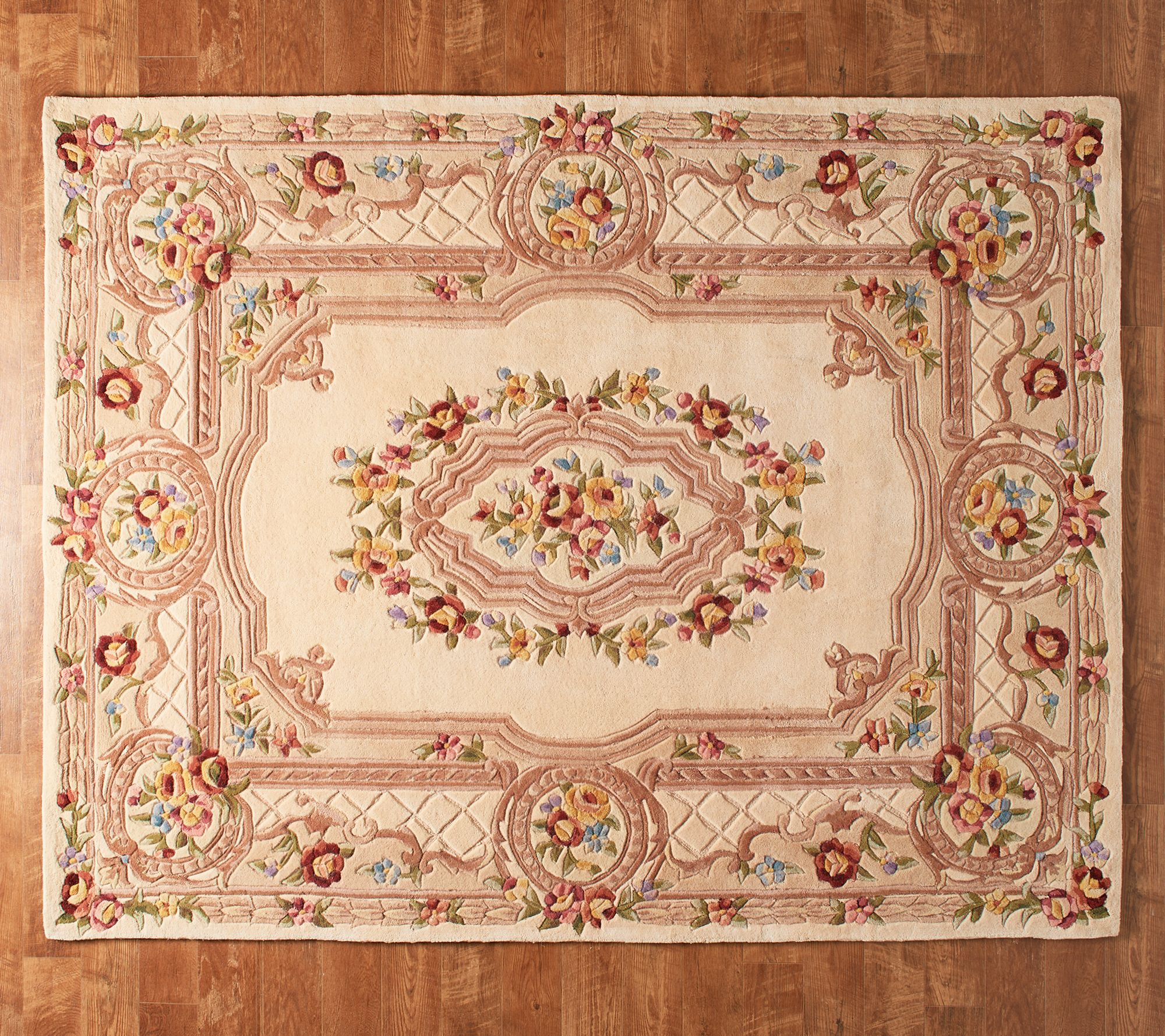 Royal Palace 2'3"x9'6" Wool Special Edition Estate Savonnerie Rug 