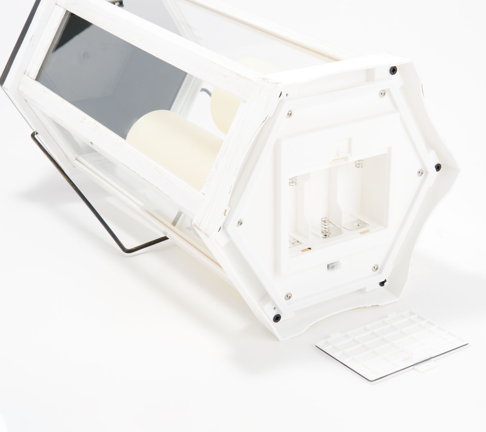 Candle Impressions 23" Hexagon Indoor/Outdoor Resin Lantern