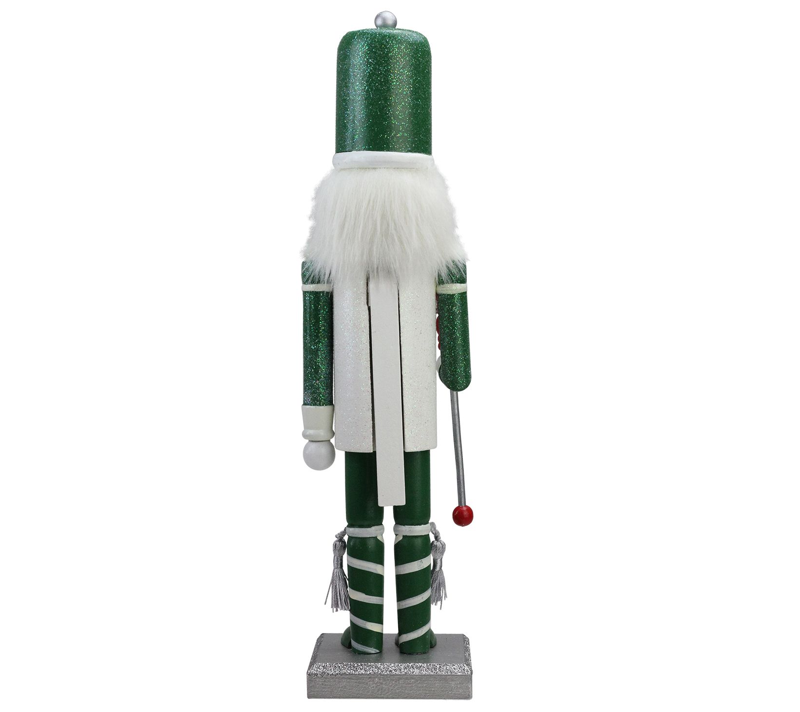 Northlight 14" Green & White Junior Mints Nutcracker Figure