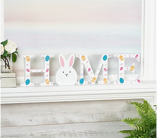 Temp-tations Wooden Spring Home Sign