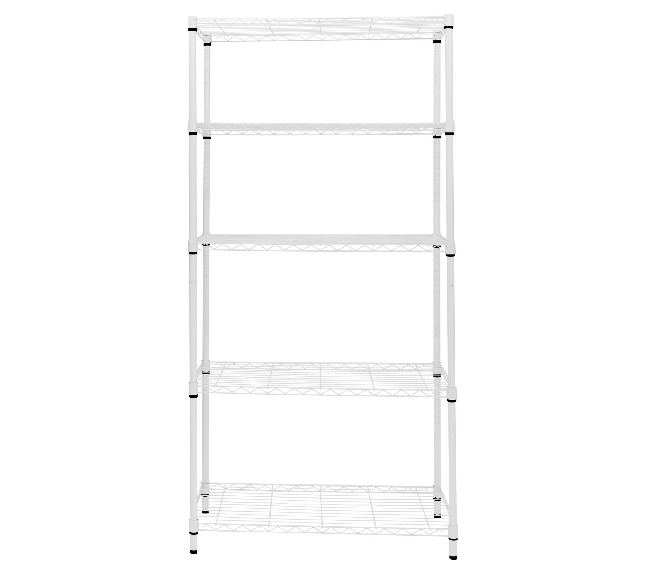 HoneyCanDo 5Tier Heavy Duty Shelving Unit 350 lbs