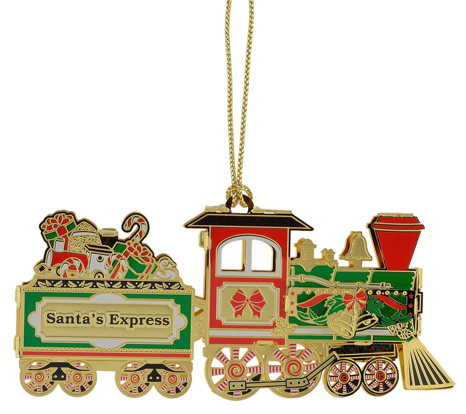Christmas Train Ornament by Beacon Design - QVC.com