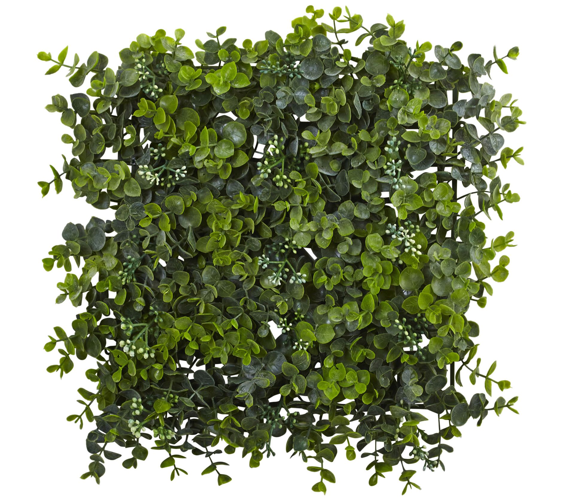 12" x 12" Eucalyptus Mat Set of 8 by Nearly Natural