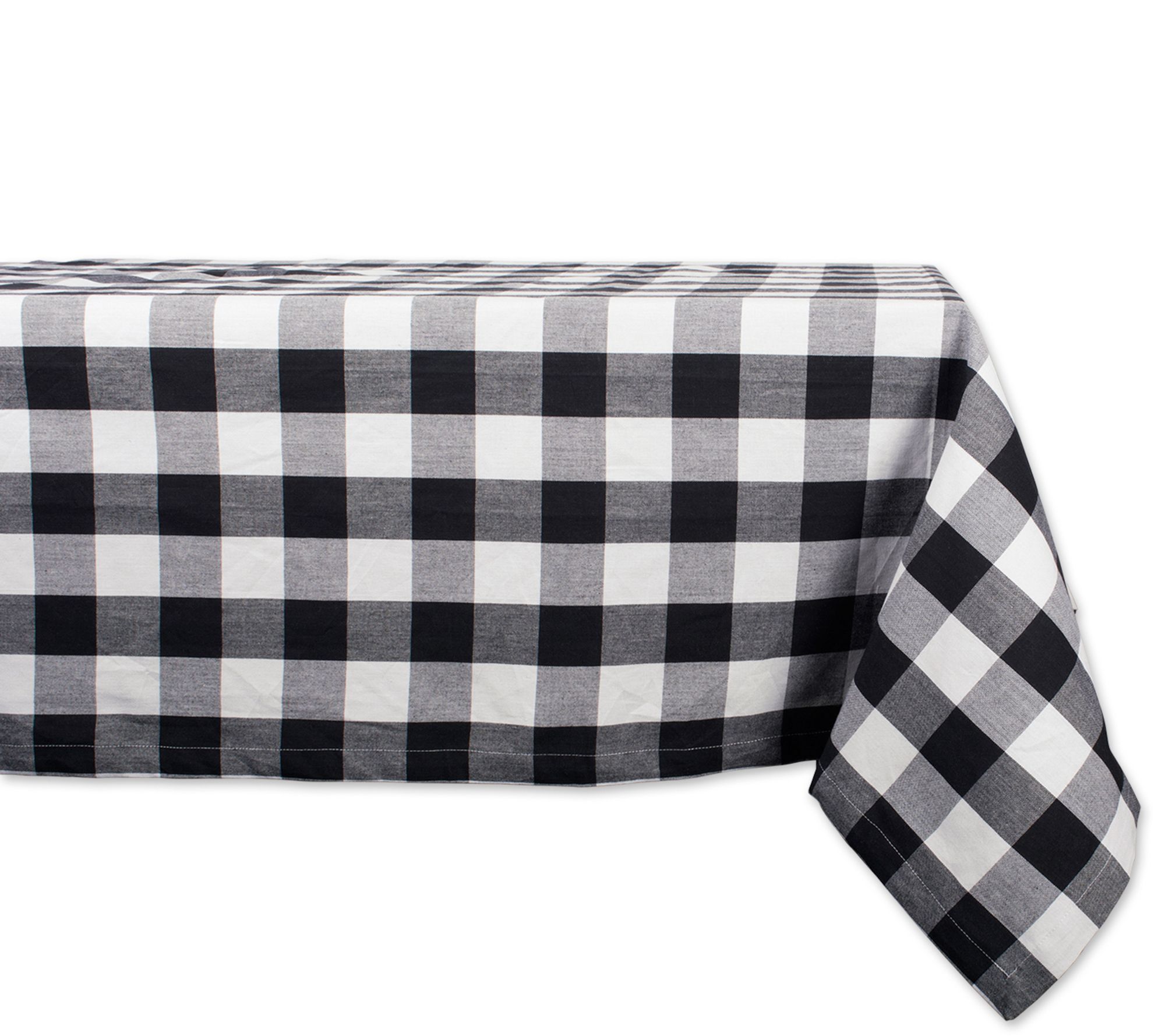 Design Imports Buffalo Check Tablecloth 60" x 120"