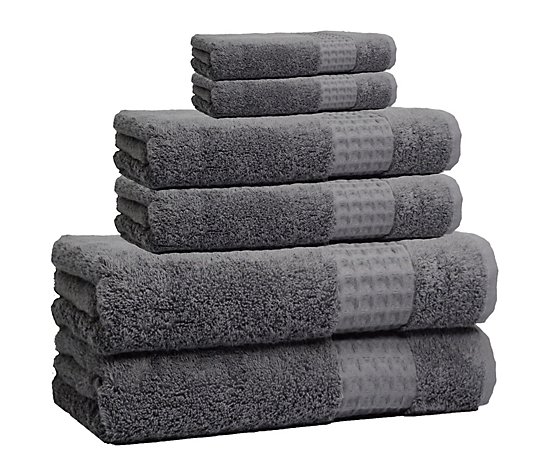 Ela 6-Piece Turkish Cotton Towel Set