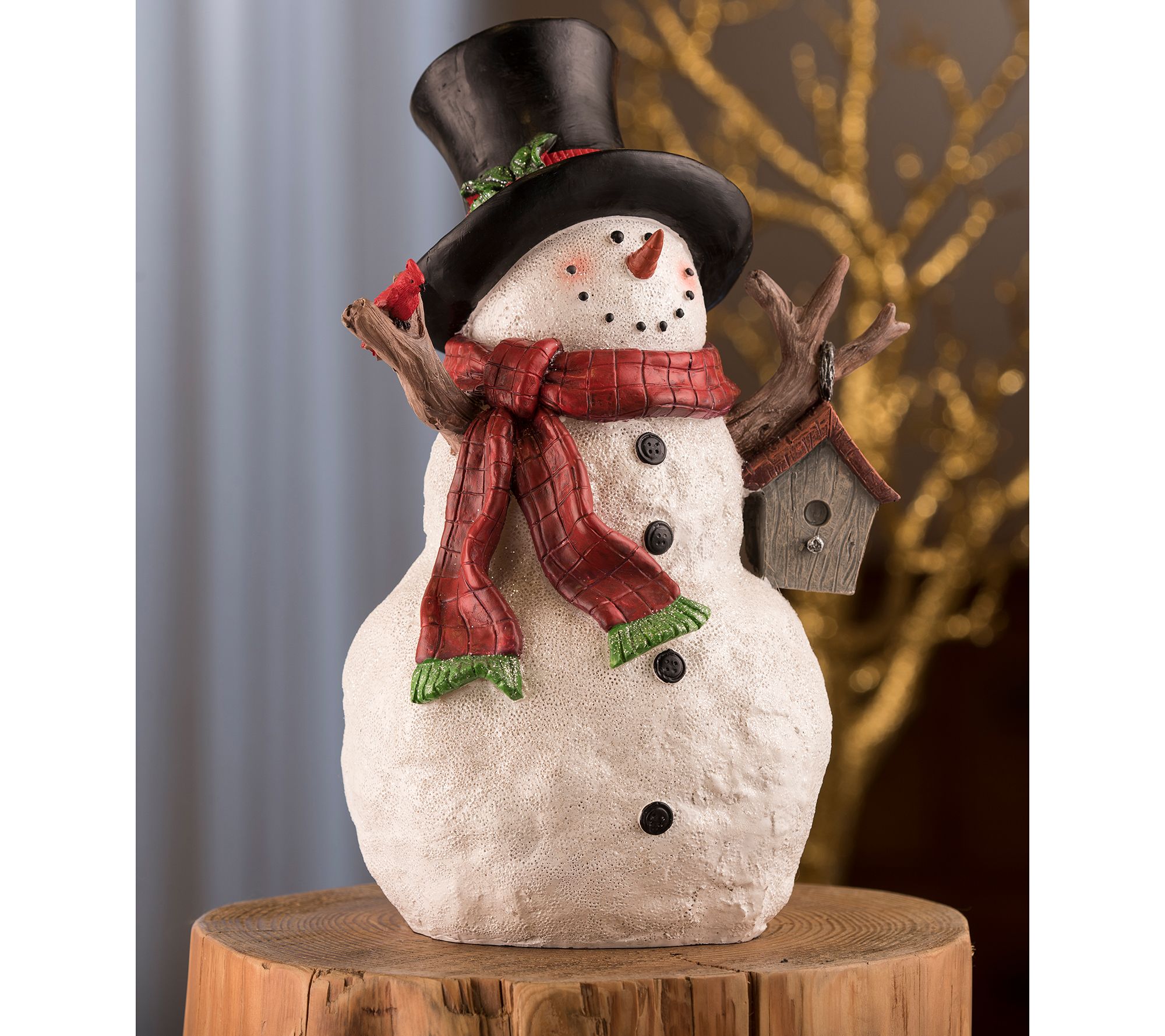 Aynsley China Large Snowman - QVC.com