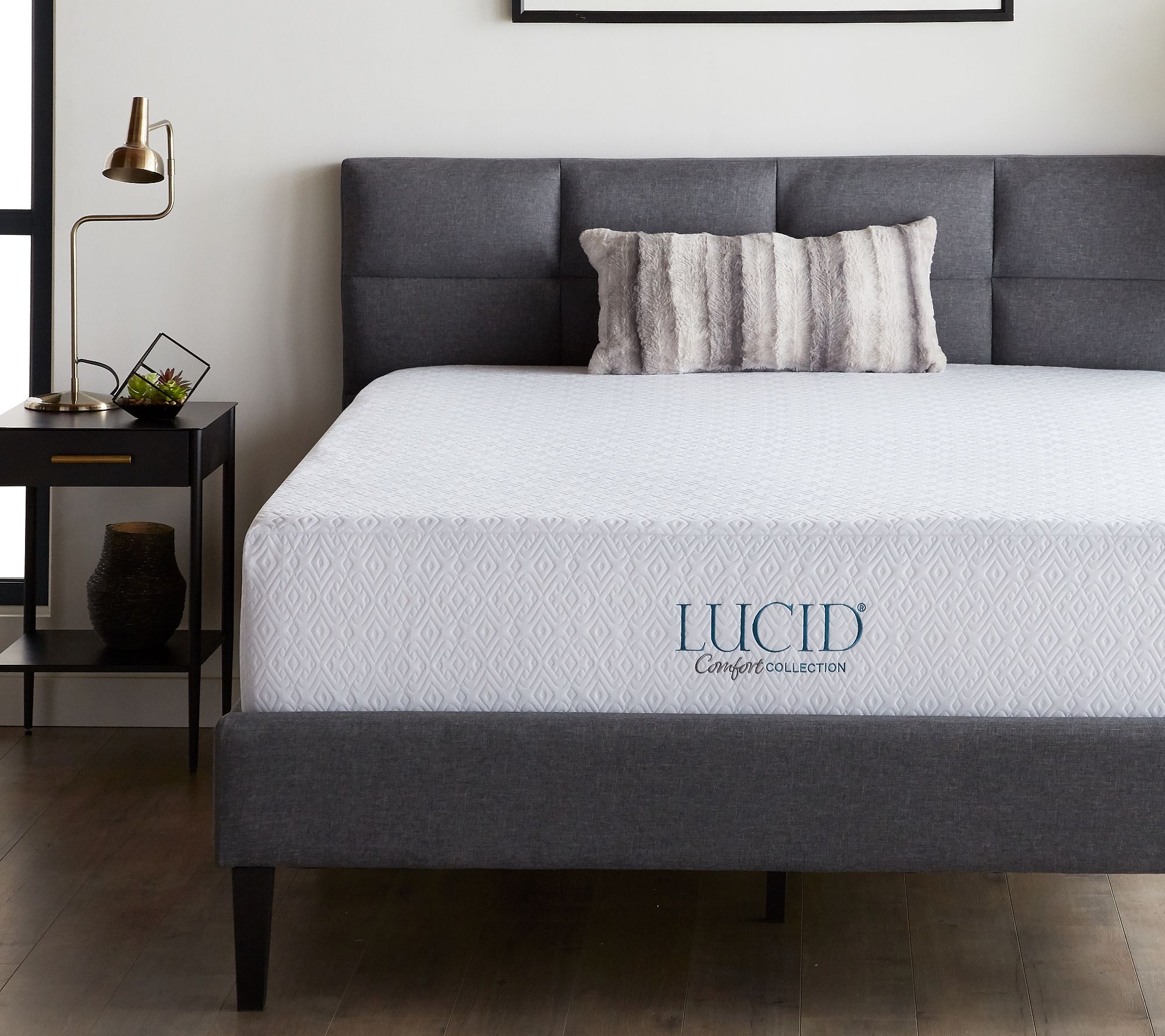 LUCID Comfort Collection 12" Memory Foam Mattress, Twin