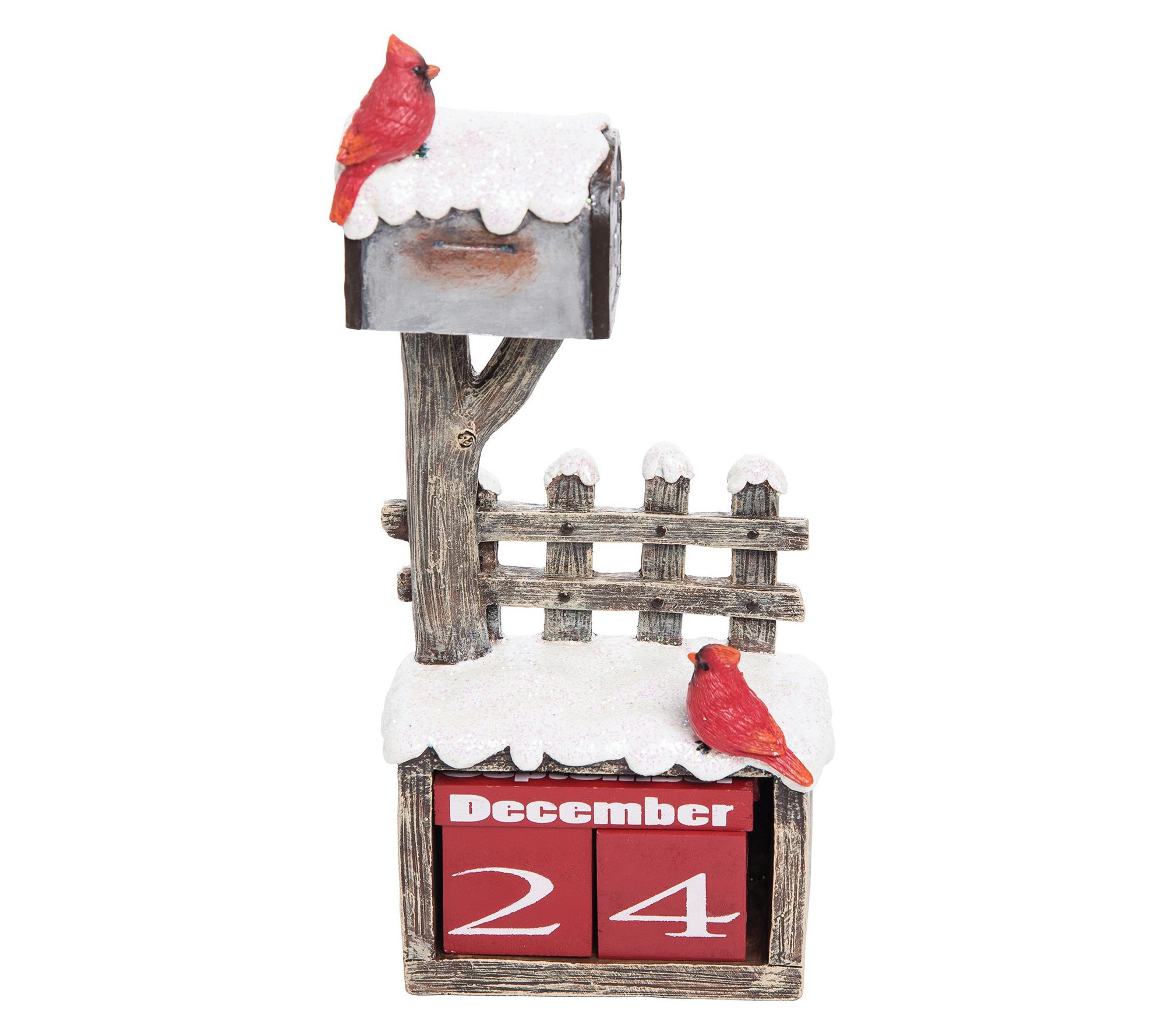 C&F Home Cardinal Mailbox Calendar