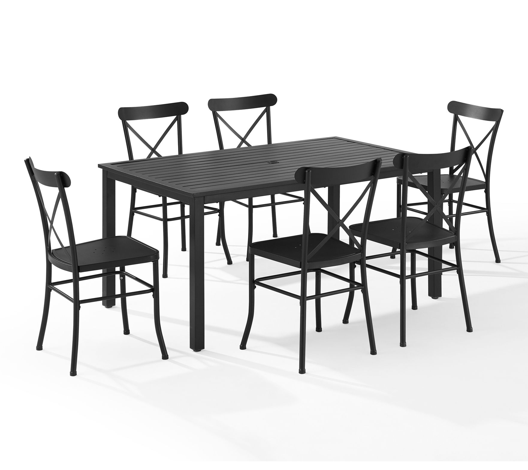 Astrid 7-Piece Outdoor Metal Dining Set