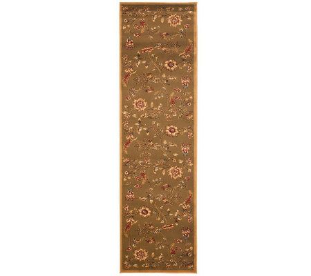 Lyndhurst Floral Swirl Power Loomed 2'3" x 8' Runner