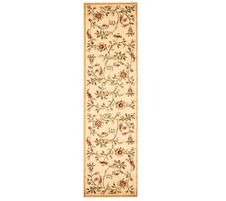 Lyndhurst Floral Swirl Power Loomed 2'3" x 8' Runner