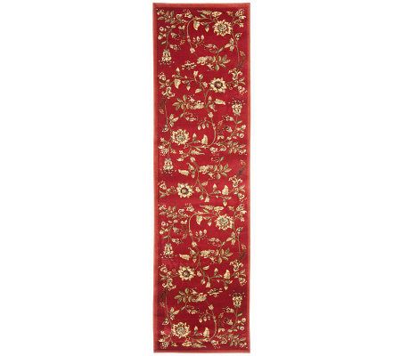 Lyndhurst Floral Swirl Power Loomed 2'3" x 8' Runner