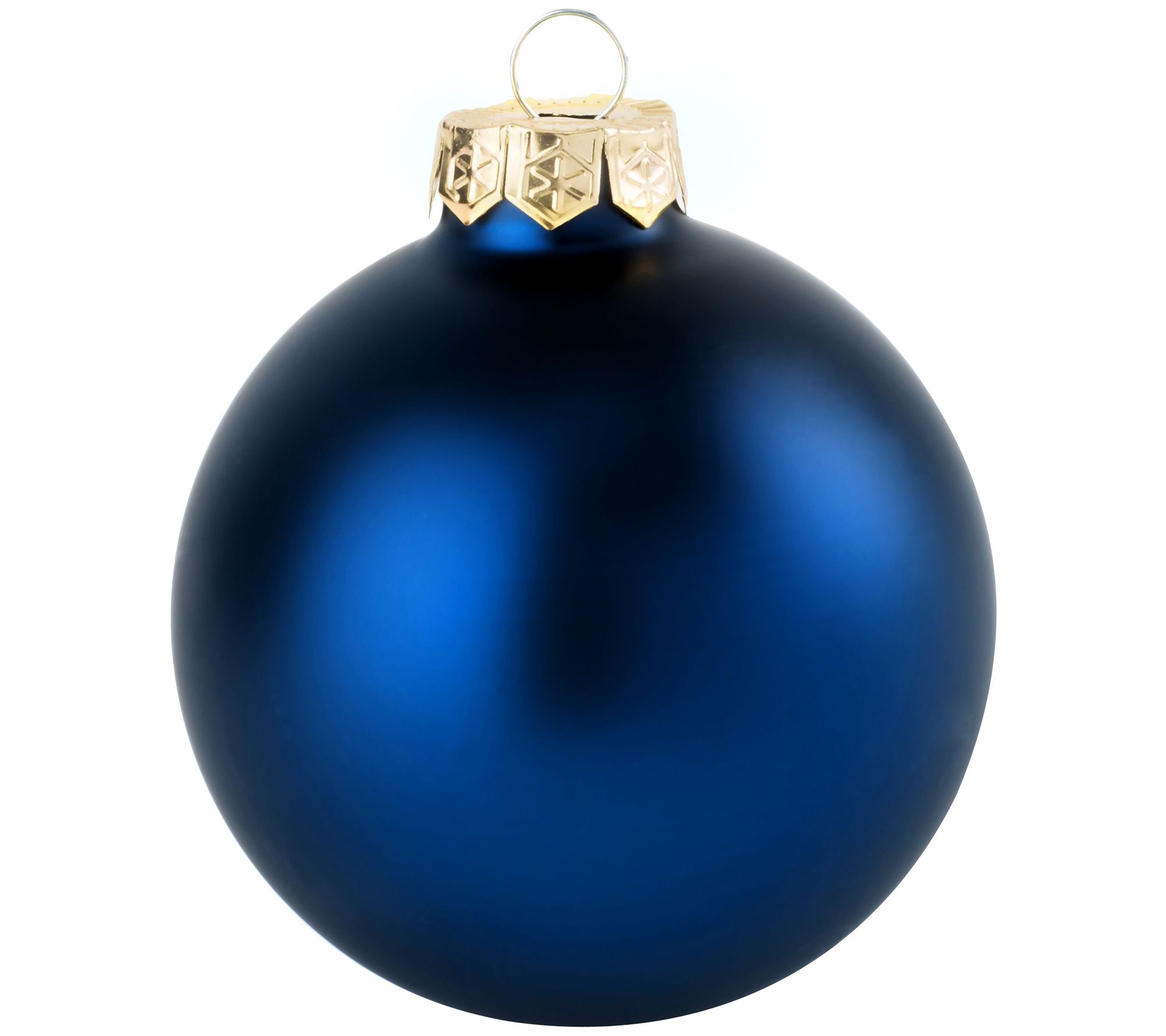 Whitehurst 28-Pc Set of 2" Glass Ornaments, Matte Finish