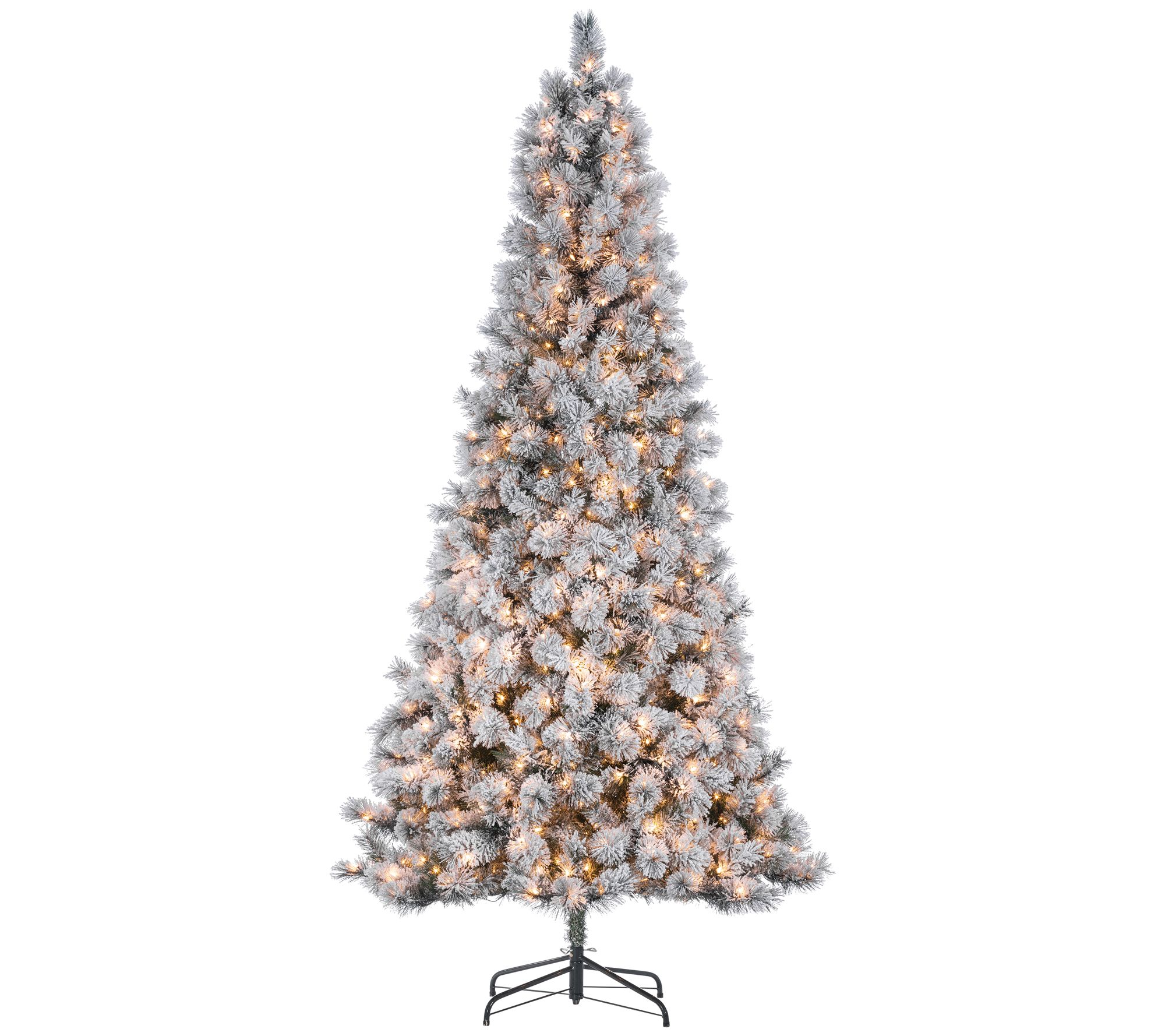 9-Foot High Flocked Mixed Needle Boise Pine byGerson Co.