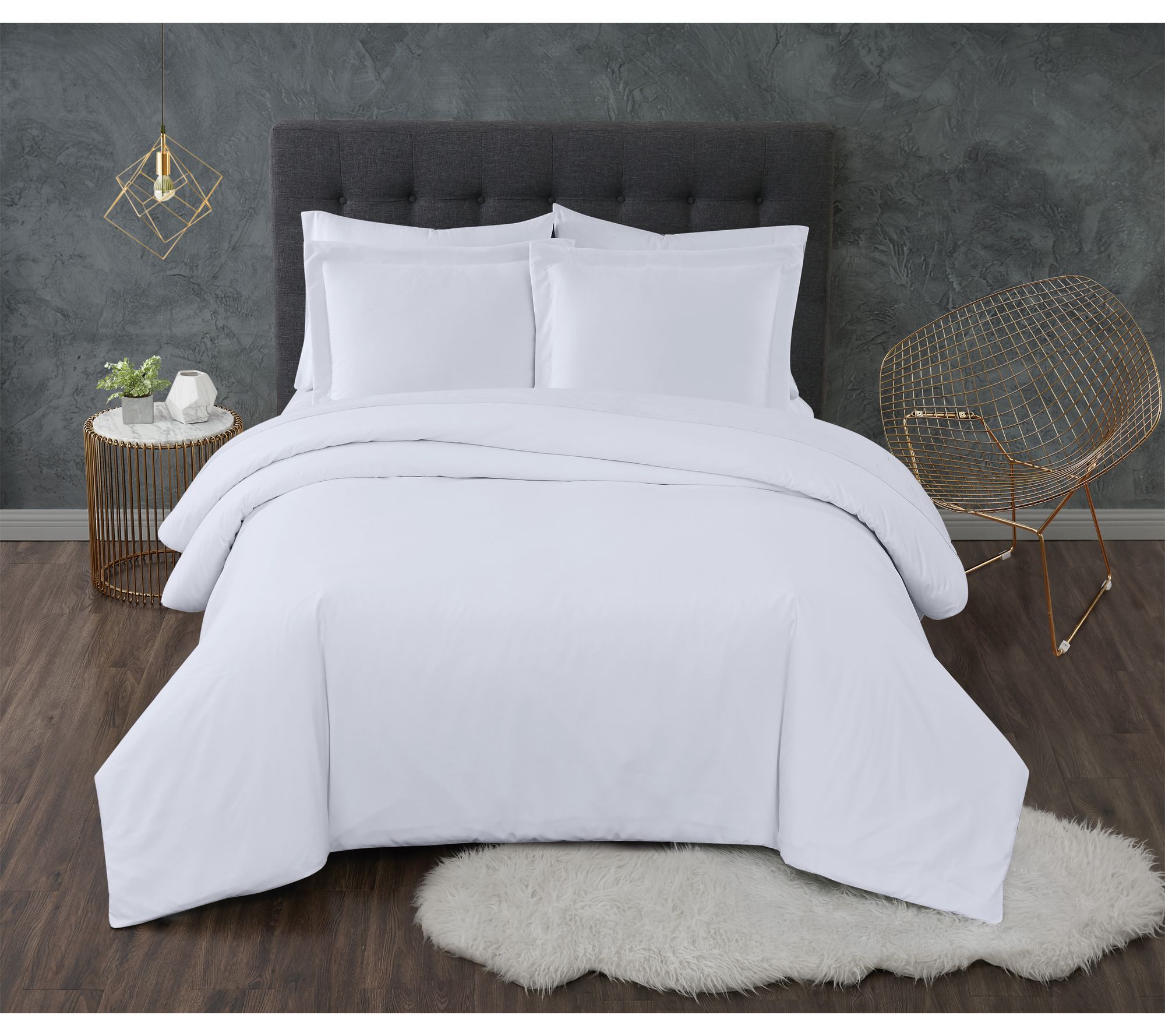 Truly Calm Antimicrobial King Duvet Set