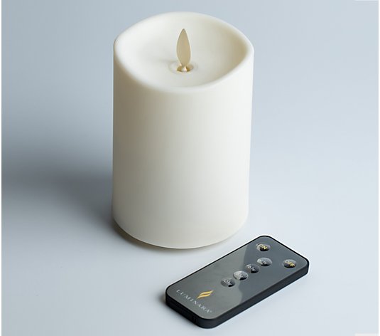 Luminara 4" Flameless Outdoor Candle with Remote Control