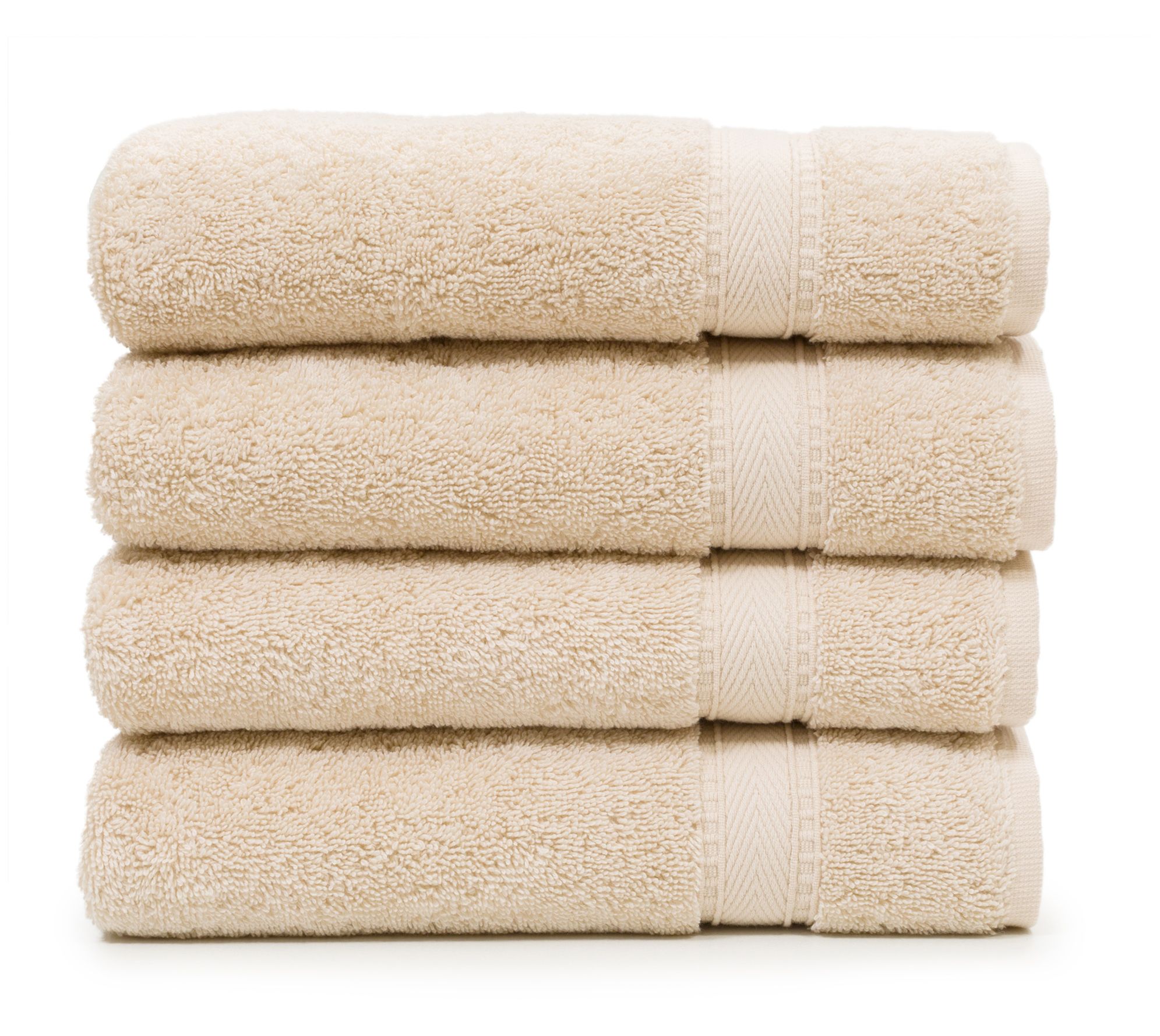 Linum Home Textiles Sinemis Terry Hand Towels (Set of 4) - QVC.com