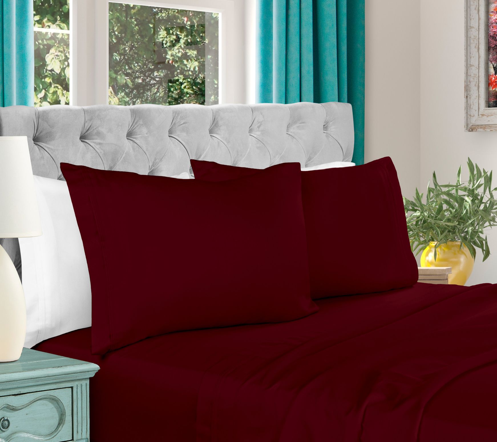 Superior 1000-TC Egyptian Cotton 4-Piece SheetSet King