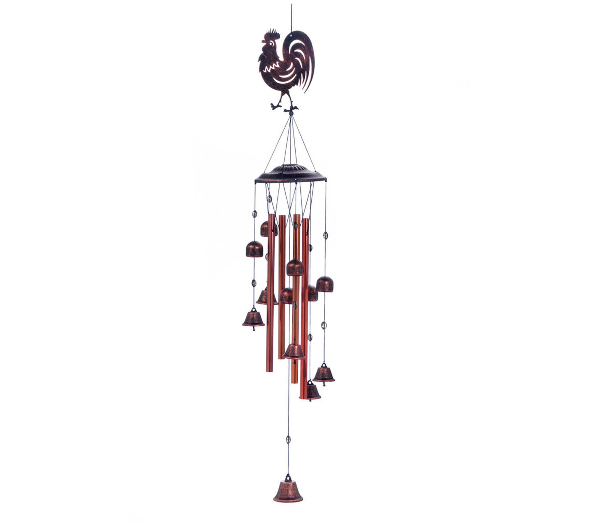 Zingz & Thingz Rooster Bell Wind Chimes