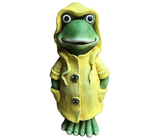 SWI 17" Yellow Raincoat Frog
